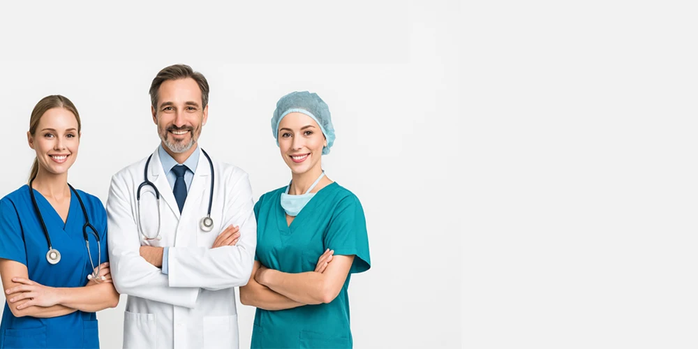 Bekleidungsbeispiel für Pflege & Medizin